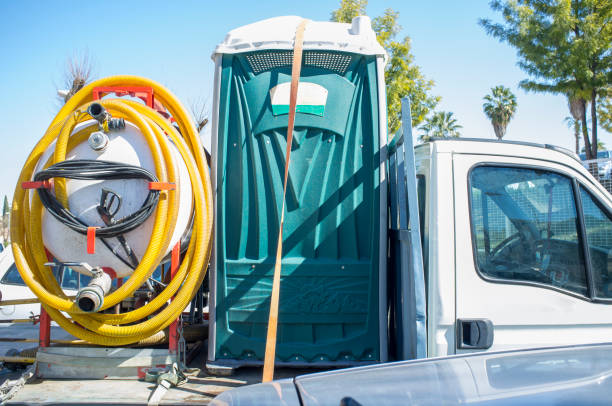 Porta potty delivery and setup in West Freehold, NJ